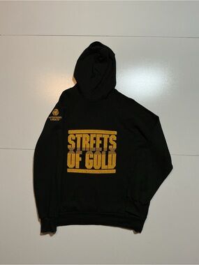 Vintage 1986  Streets Of Gold Vestron Video Boxing Drama Movie Film Promo Hoodie
